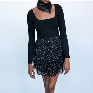 Zara! Polka dot skort! NWT!
